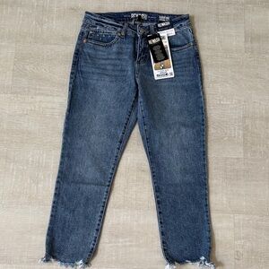 Rewash Classic Rise Vintage Reunion Jersey Crop Jeans 5/27 NWT